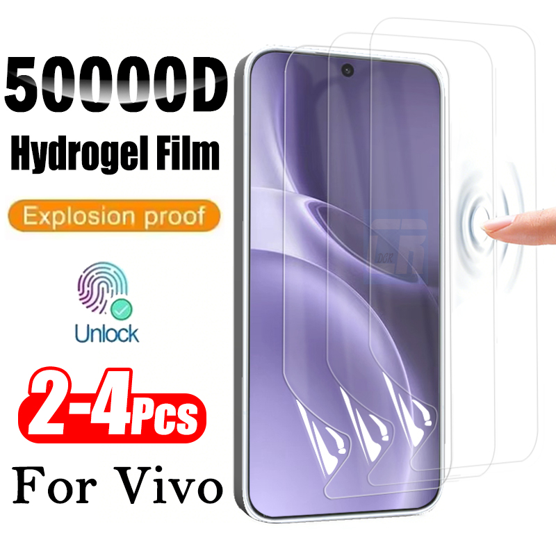 Vivo X200 - 2-4Piece Explosion-proof Hydrogel Film for Vivo