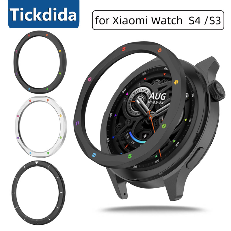 Xiaomi Smartwatch S4 Accessories - Metal Bezel Ring Case For Xiaomi