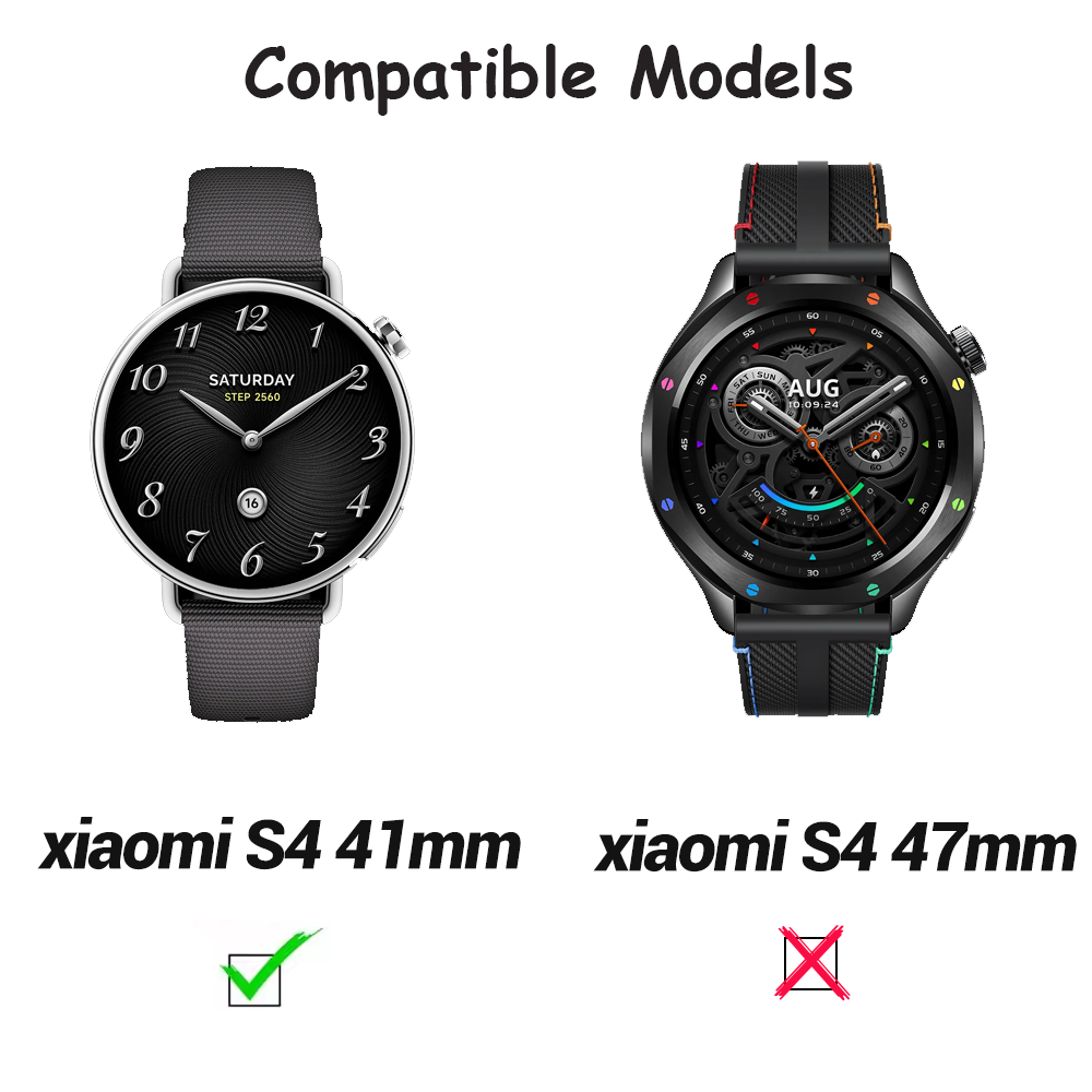 18mm Braided Magnetic Buckle S - Xiaomi Smartwatch S4 Accessories review and price