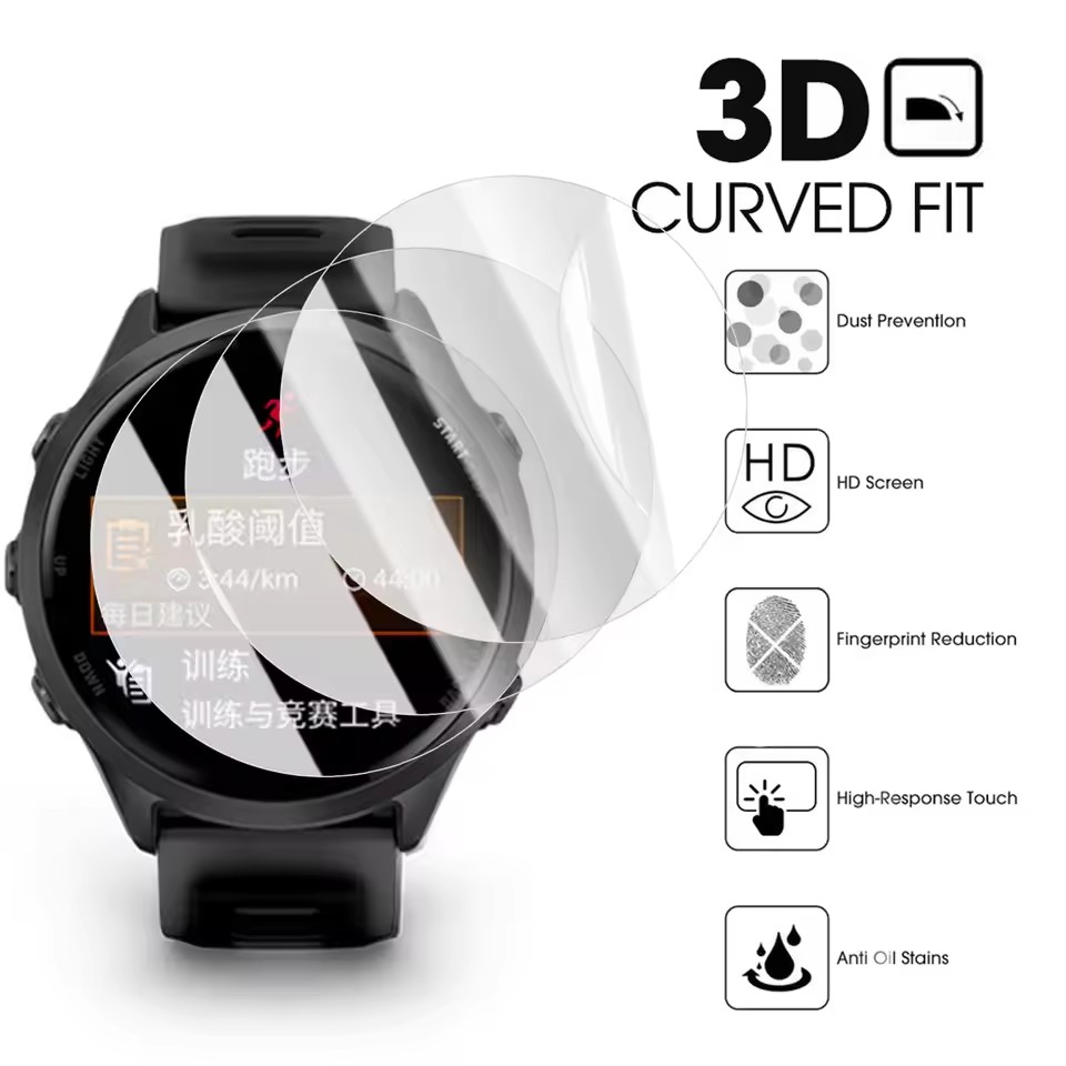 1-3Pcs Hydrogel Film For Garmi - Garmin Smartwatch Accessories review and price