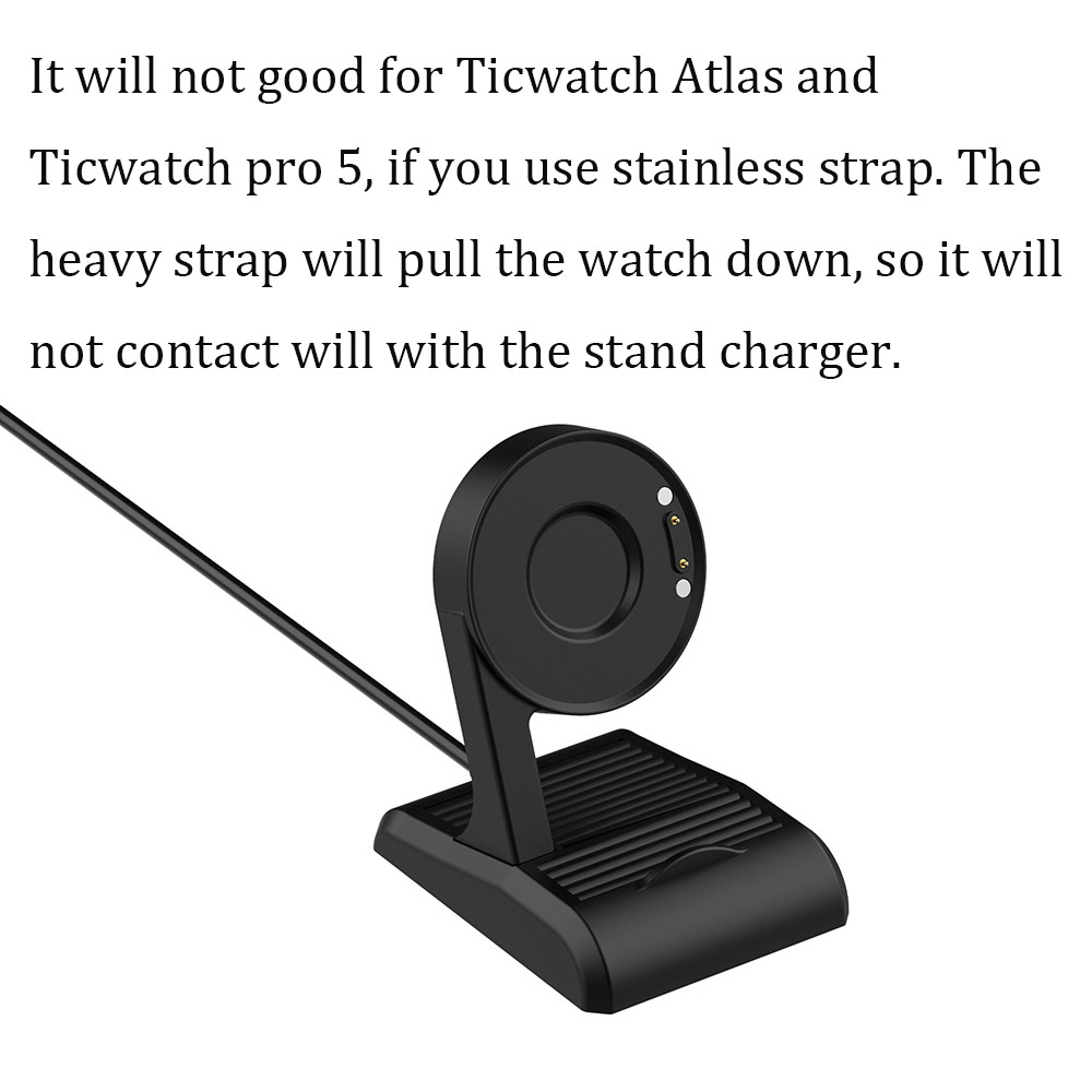 Stand Charger for Ticwatch E3  - Smartwatch X review and price