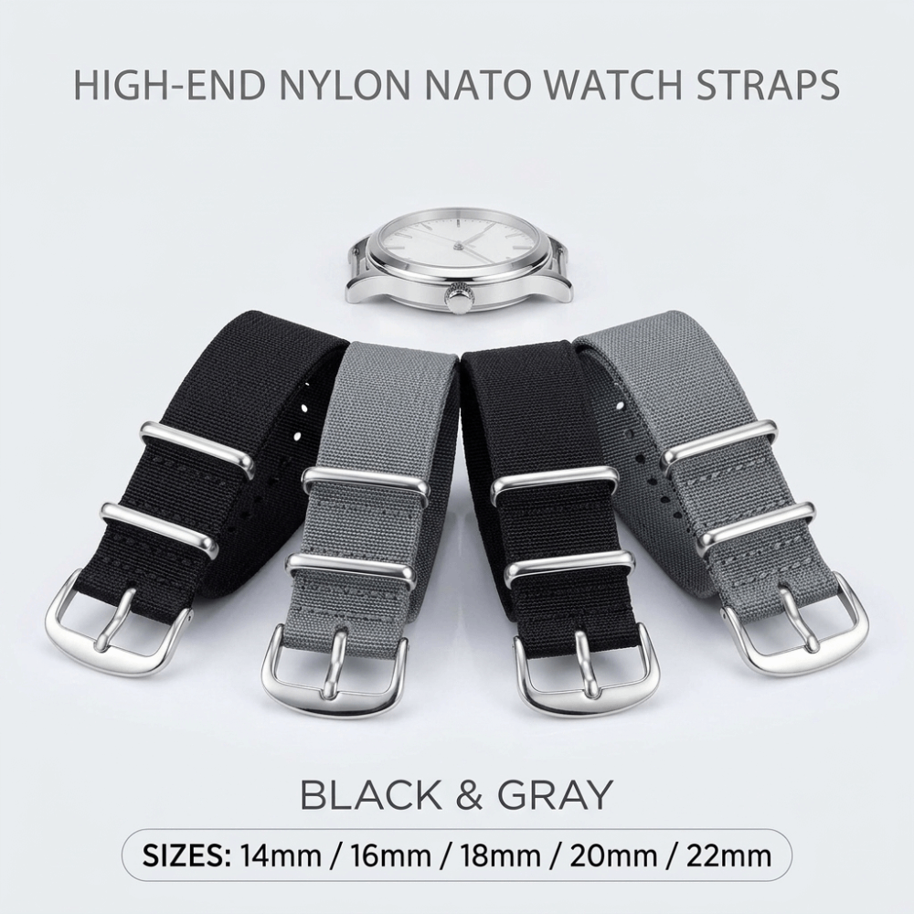 14/16/18/20/22mm NATO Watch Ba - Nylon Nato Strap review and price