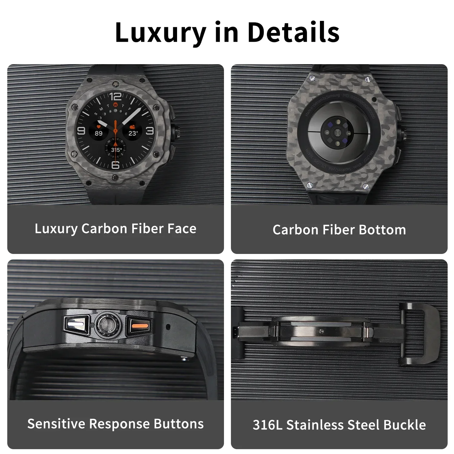 Luxury Modification Kit for Sa - Garmin Smartwatch Accessories review and price