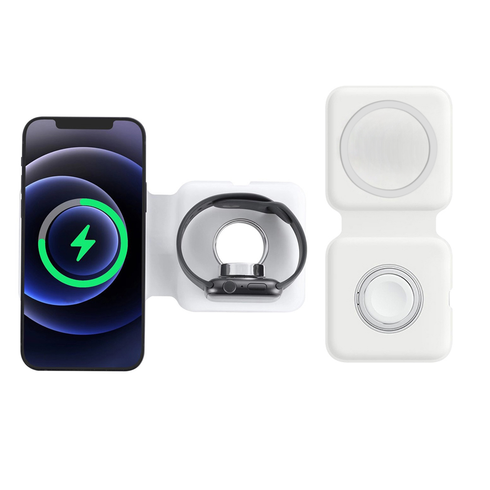 2IN1 Magnetic Wireless Charger - Smartwatch X review and price