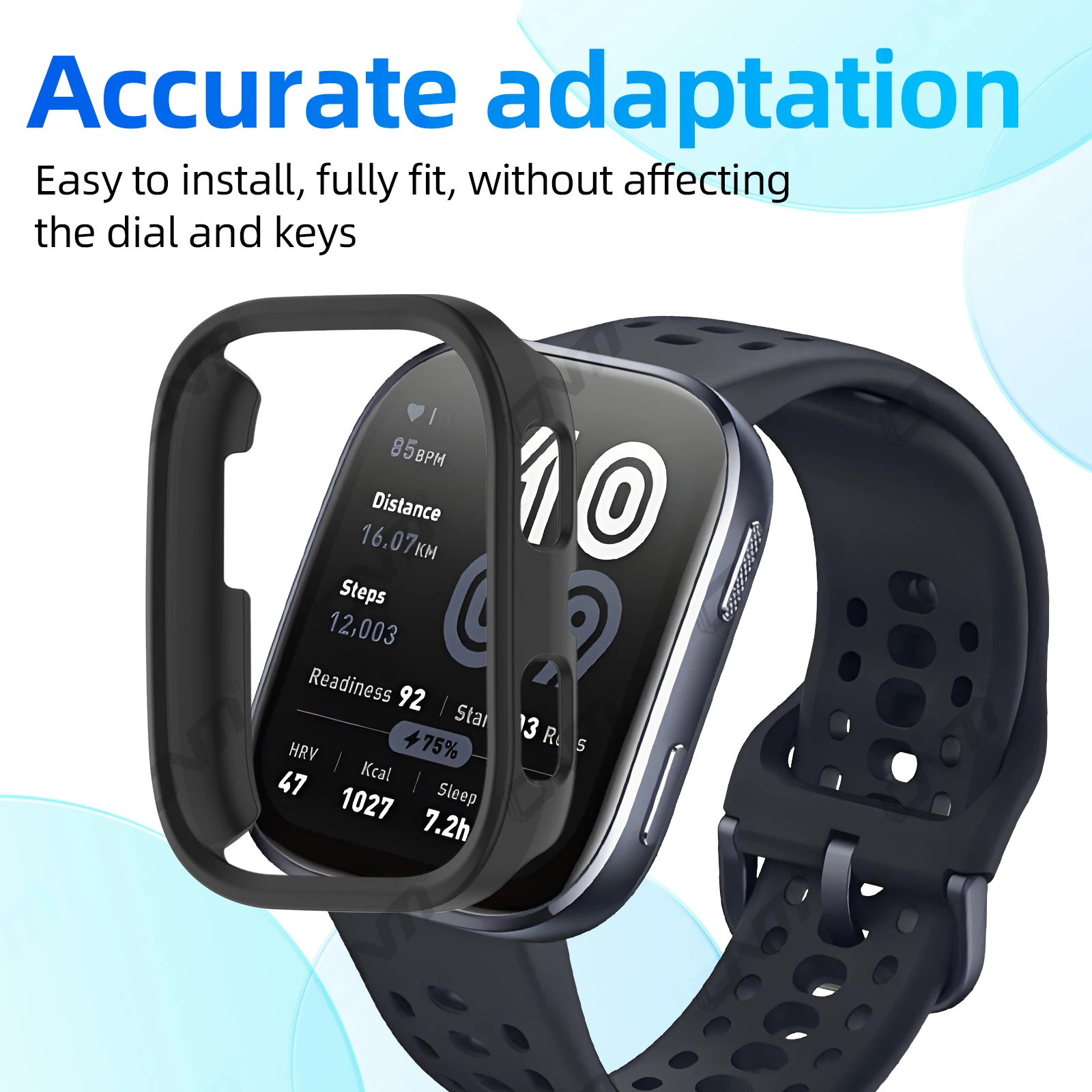 PC Hard Case for Amazfit BIP 6 - Amazfit Smartwatch Accessories review and price