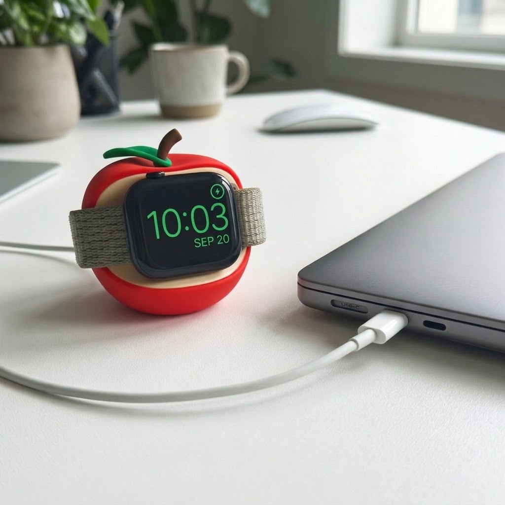Silicone Watch Charger Stand F - Watch Charging Dock review and price