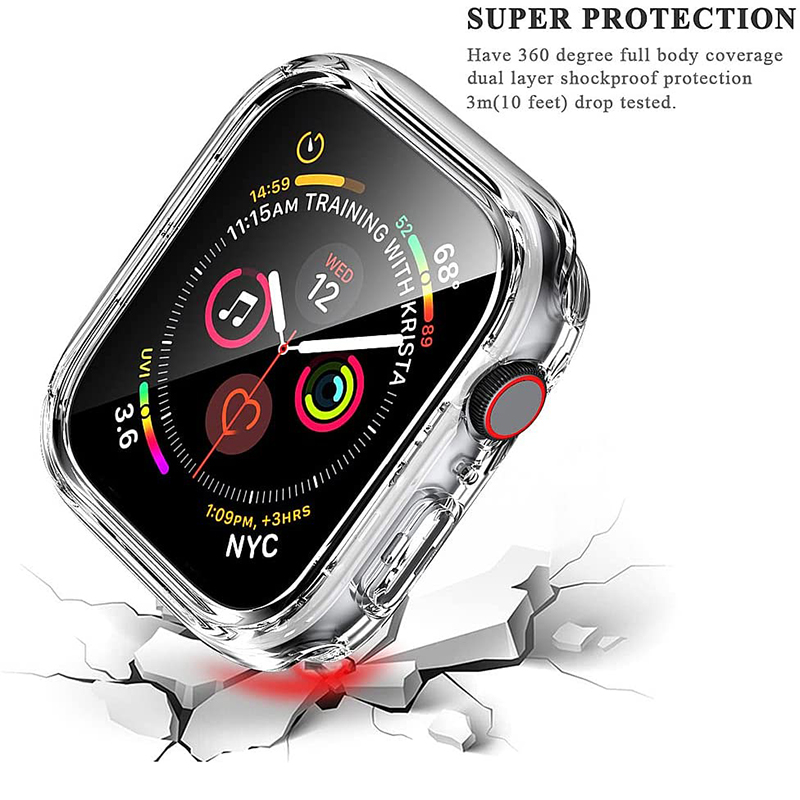 Tempered Glass+cover For Apple - Garmin Smartwatch Accessories review and price