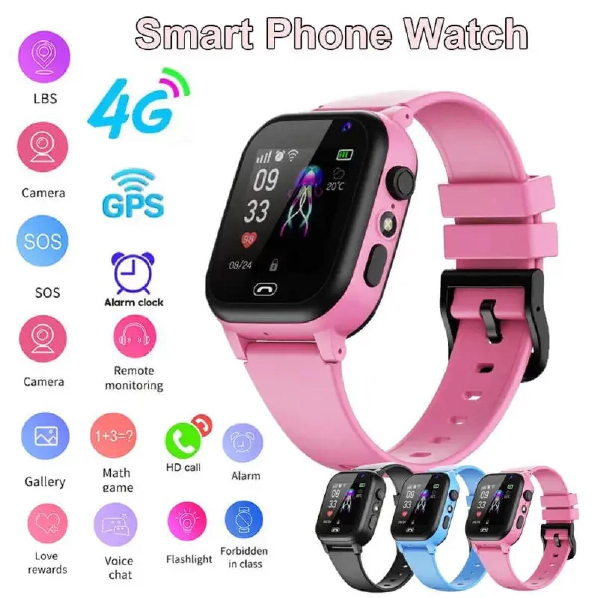Kids Smart Watch 4G Multifunct - Smartwatch Id review and price