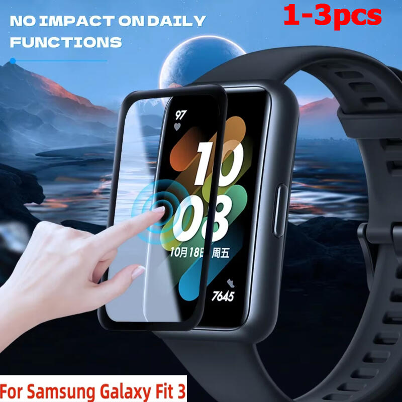 1-3Pcs Screen Protector For Sa - Samsung Smartwatch Accessories review and price