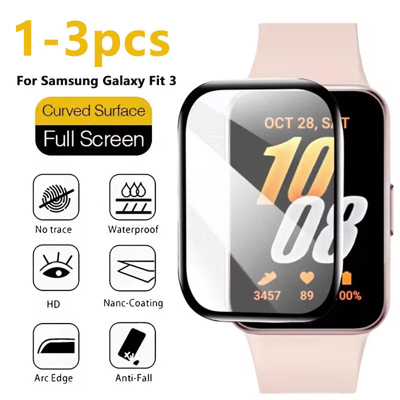 1-3Pcs Screen Protector For Sa - Samsung Smartwatch Accessories review and price
