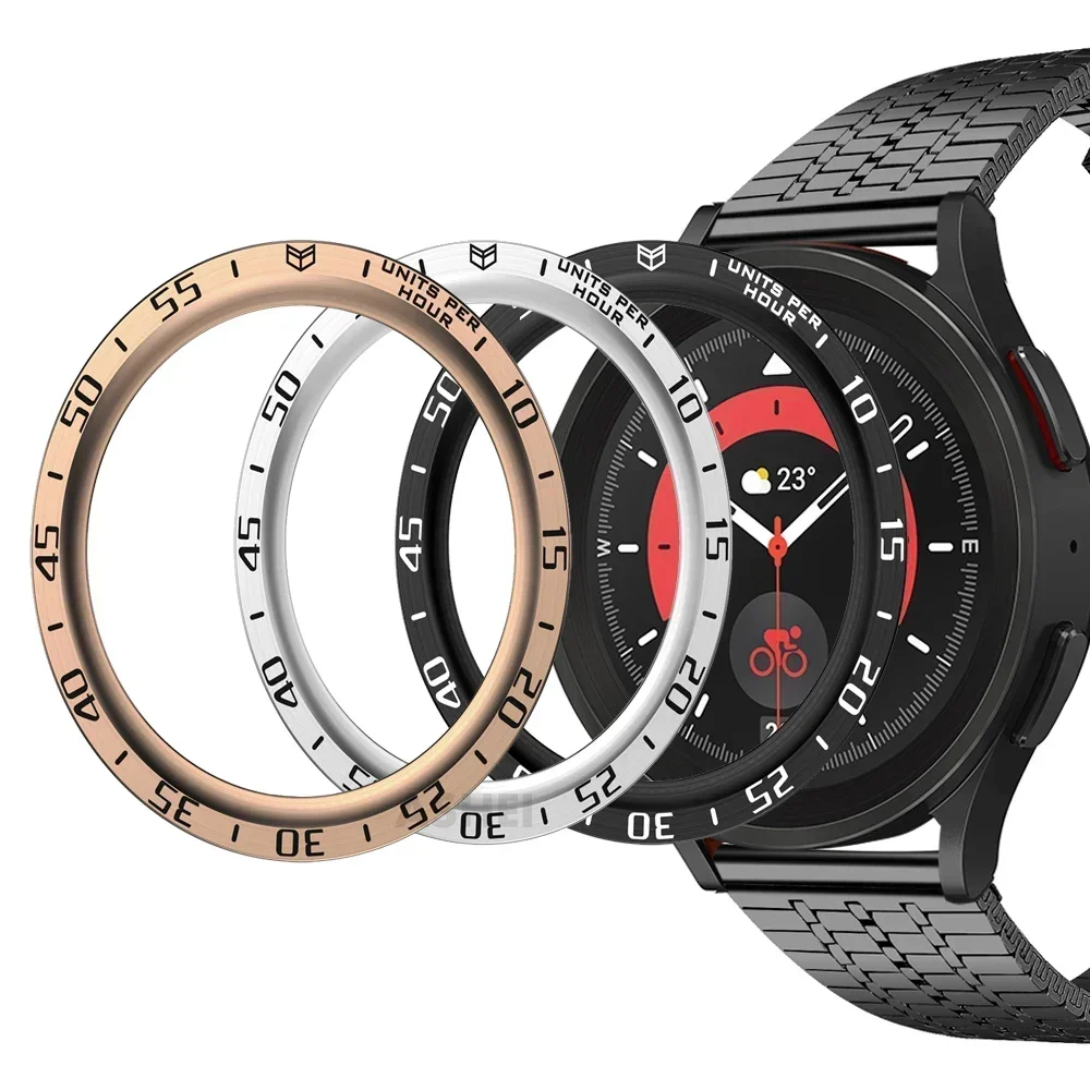 HOT Metal Bezel Ring For Samsu - Accessories For Galaxy Watch 5 review and price