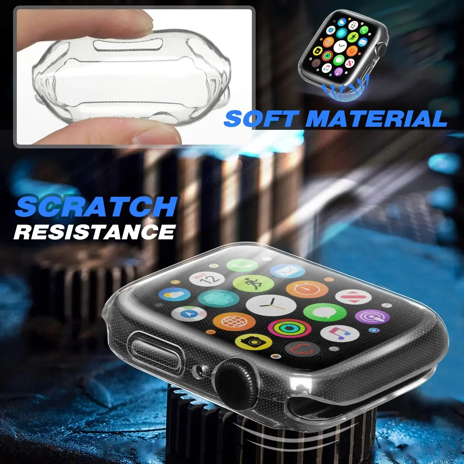 Cover For Apple Watch Case 44m - Garmin Smartwatch Accessories review and price