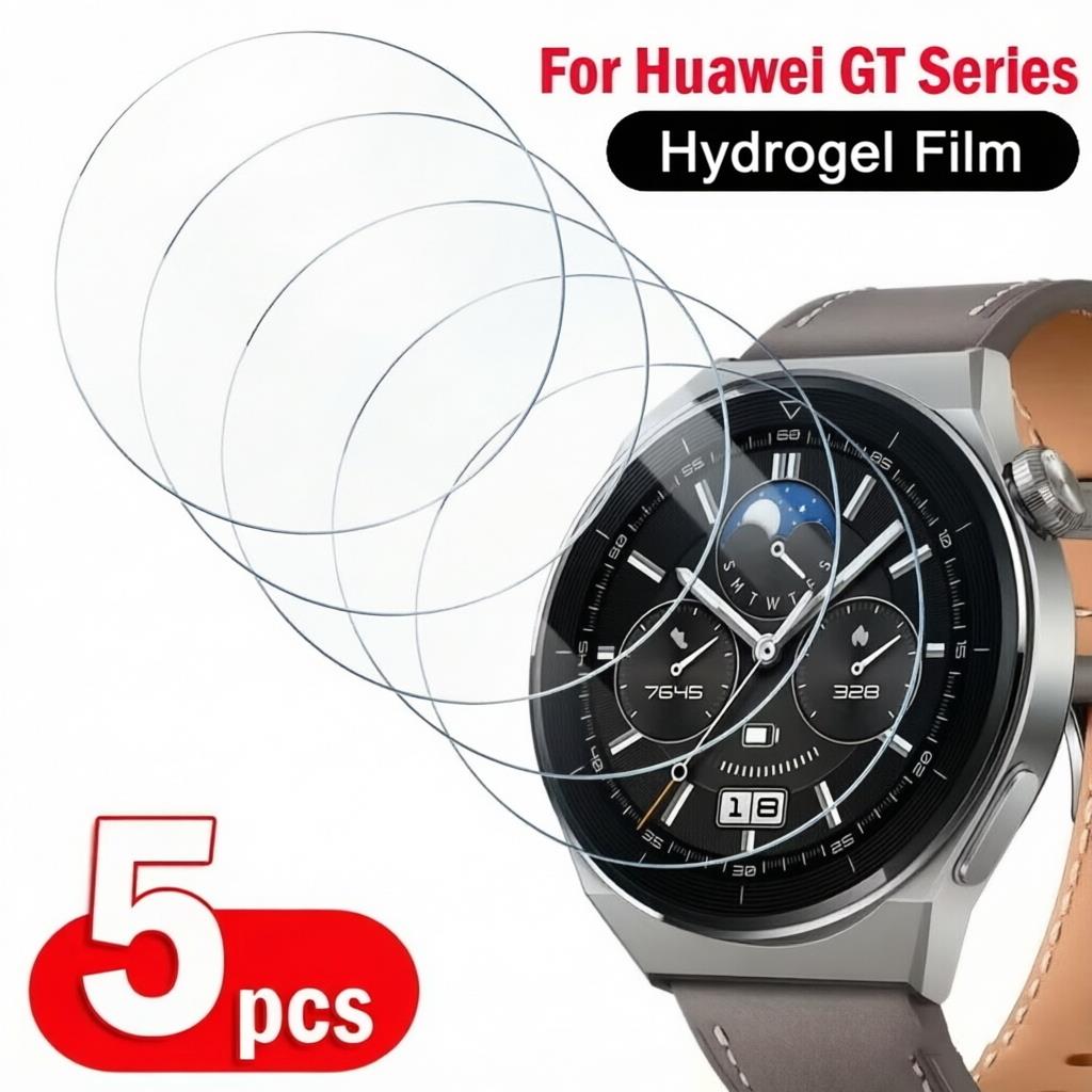 1-5Pcs Hydrogel Film For Huawe - Garmin Smartwatch Accessories review and price