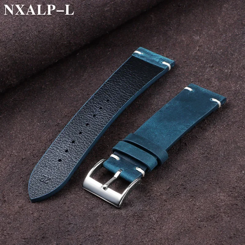 Vintage Oil Wax Leather Watch  - Nylon Nato Strap review and price