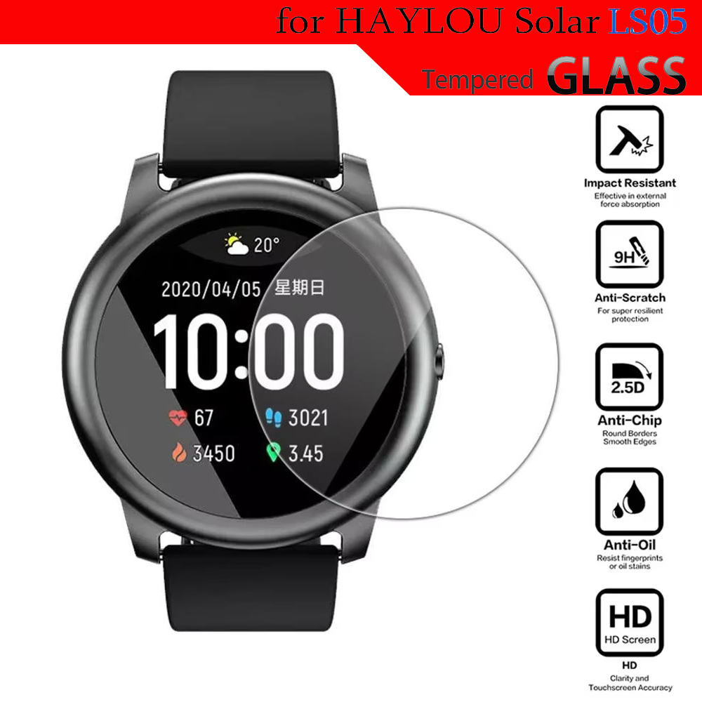 Tempered Glass For HayLou Sola - Garmin Smartwatch Accessories review and price