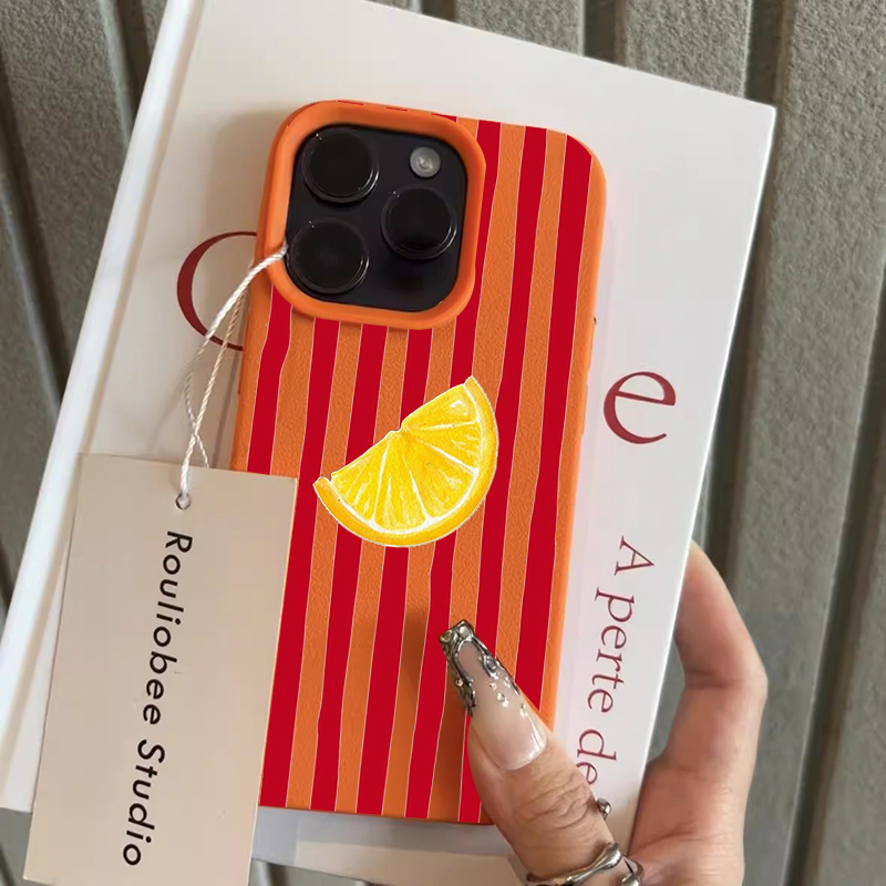 Fashion Lemon Pattern TPU Sili - Apple Iphone 16 review and price