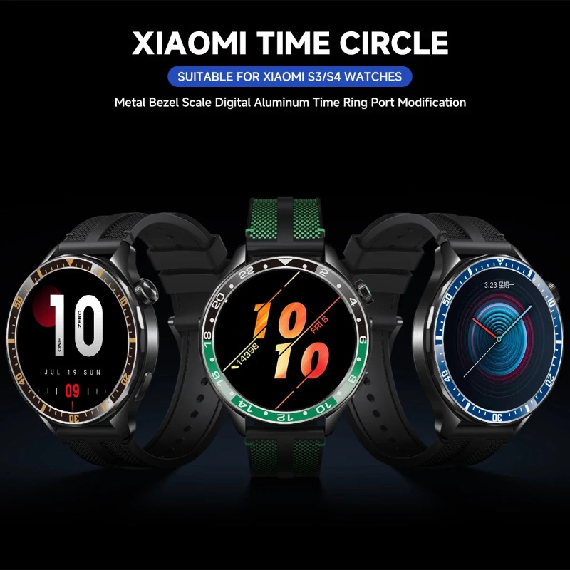 Steel Bezel Rings For Xiaomi W - Xiaomi Smartwatch S4 Accessories review and price