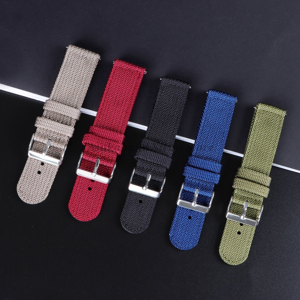 18 20 22 24mm Nylon Canvas Str - Nylon Nato Strap review and price