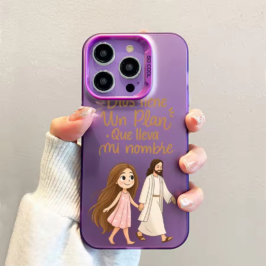 Cute Girl Walking With God Mat - Apple Iphone 16 review and price
