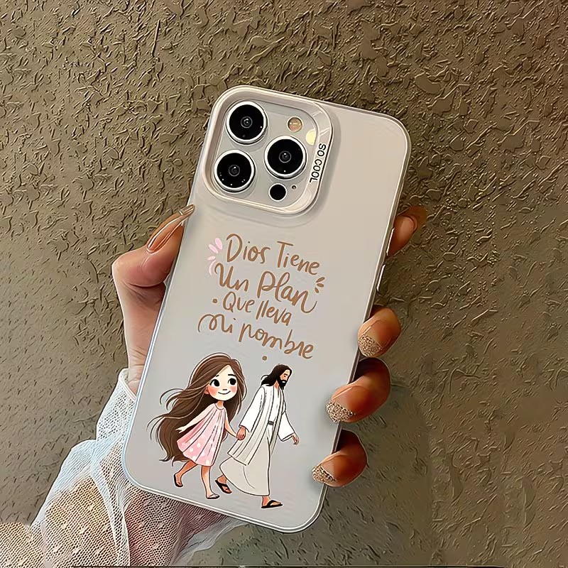 Cute Girl Walking With God Mat - Apple Iphone 16 review and price