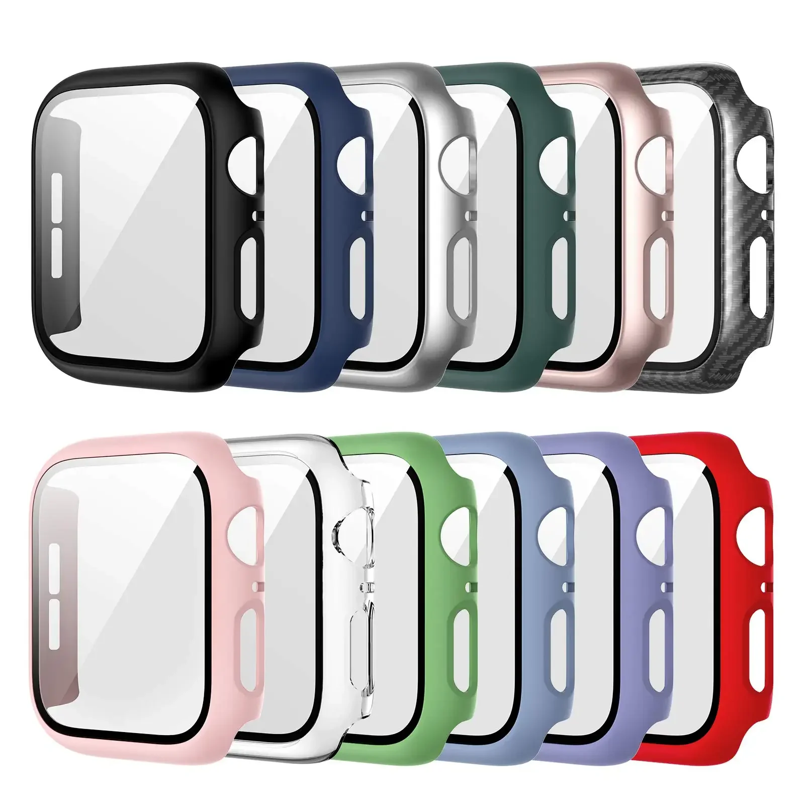 Tempered Glass+cover For Apple - Garmin Smartwatch Accessories review and price