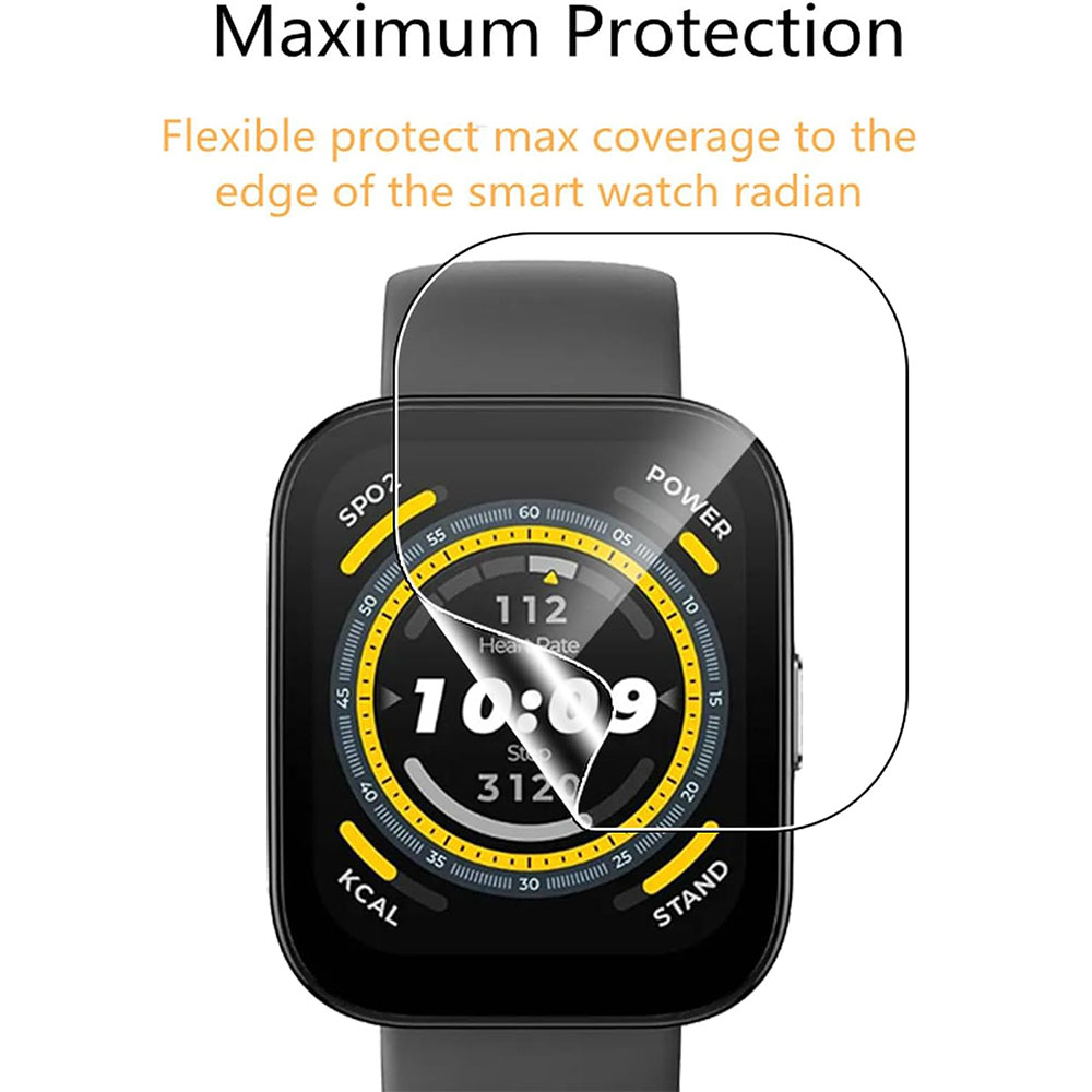 3PCS Clear HD Film Screen Prot - Amazfit Smartwatch Accessories review and price
