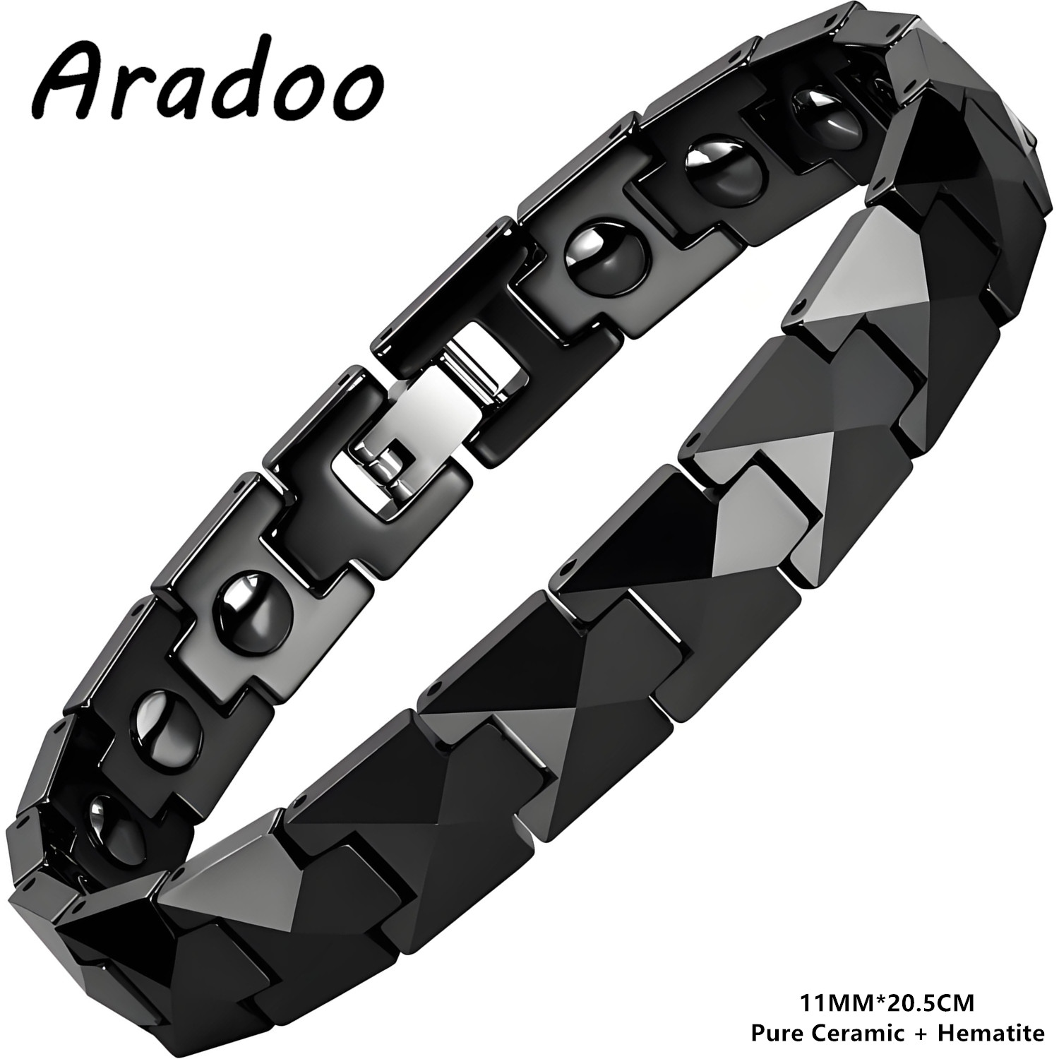 ARADOO Premium Ceramic Bracele - Ceramic Link Bracelet review and price