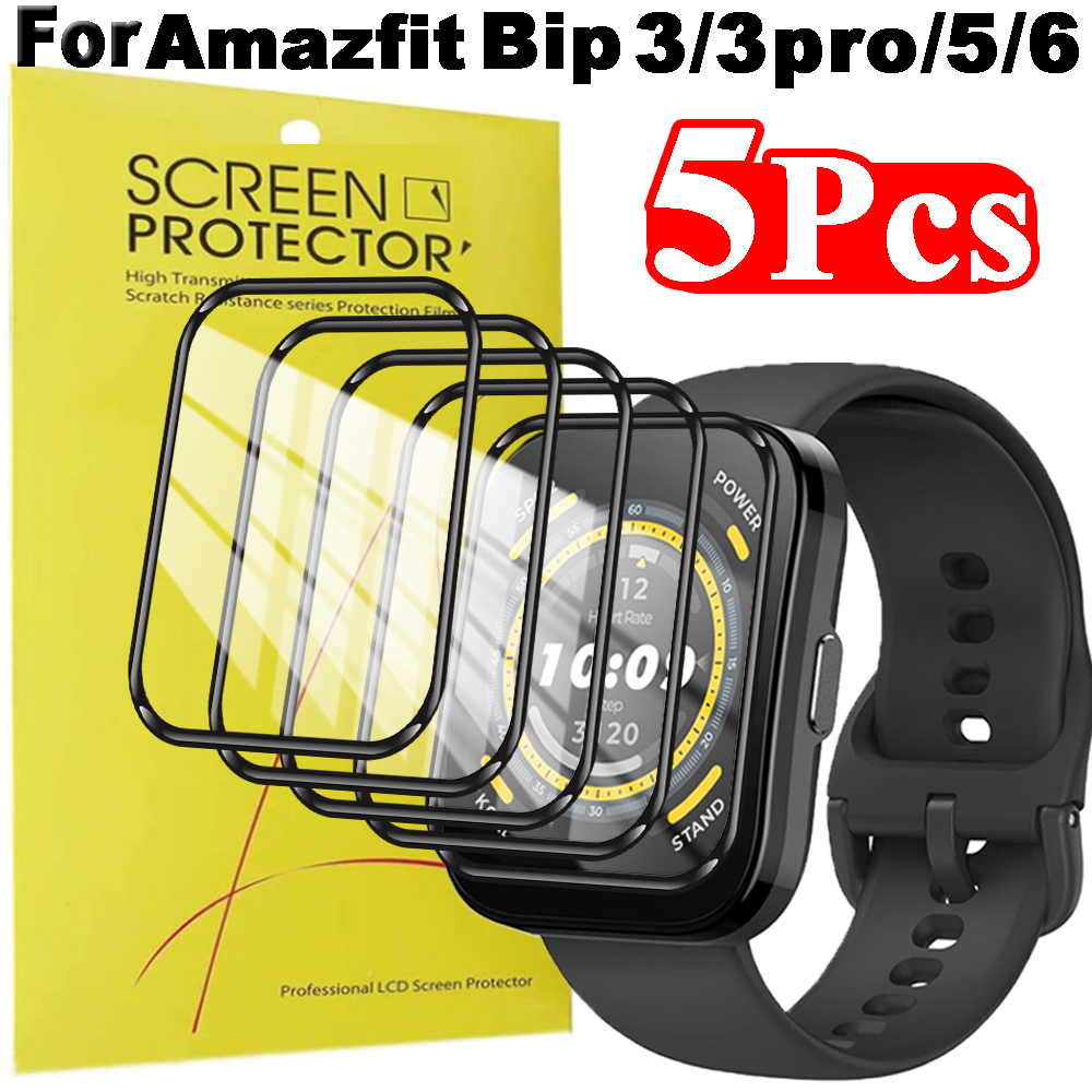 1-5Pcs HD Screen Protector for - Amazfit Smartwatch Accessories review and price