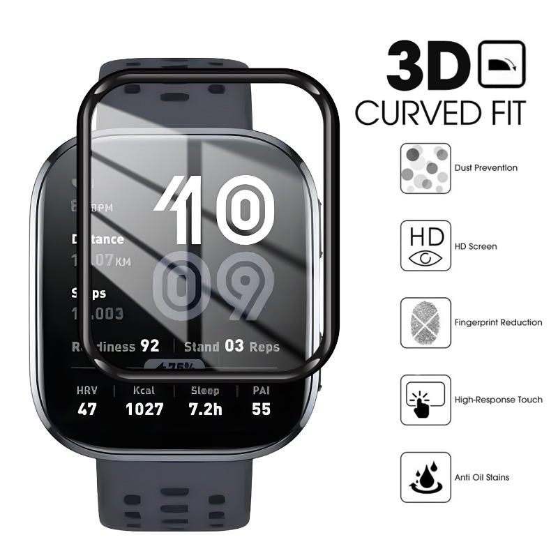 1-5Pcs HD Screen Protector for - Amazfit Smartwatch Accessories review and price