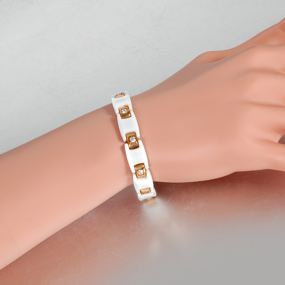 Vinterly Women Ceramic Bracele - Ceramic Link Bracelet review and price