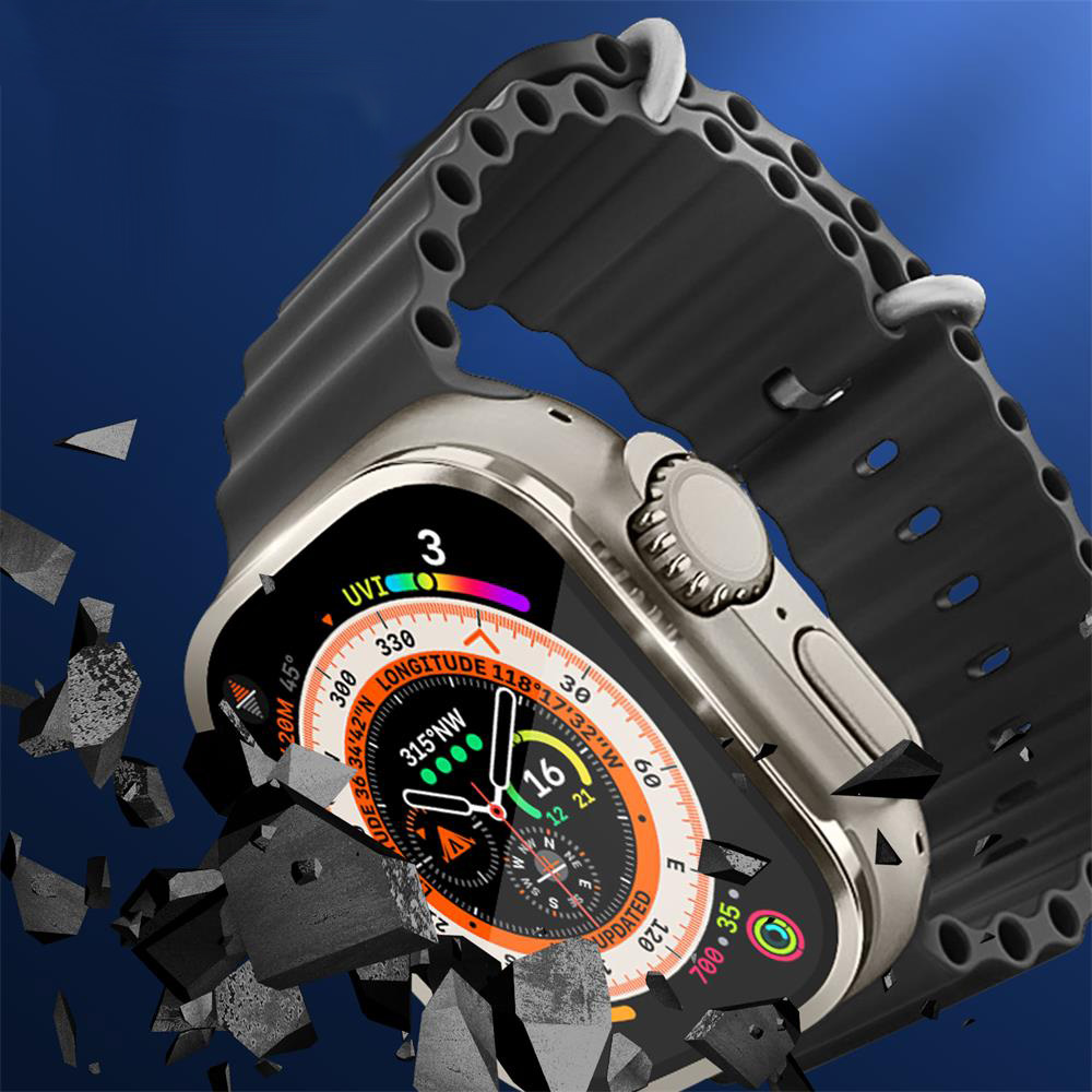 Metal Bumper+Tempered Glass Fo - Watch Case Bumper review and price