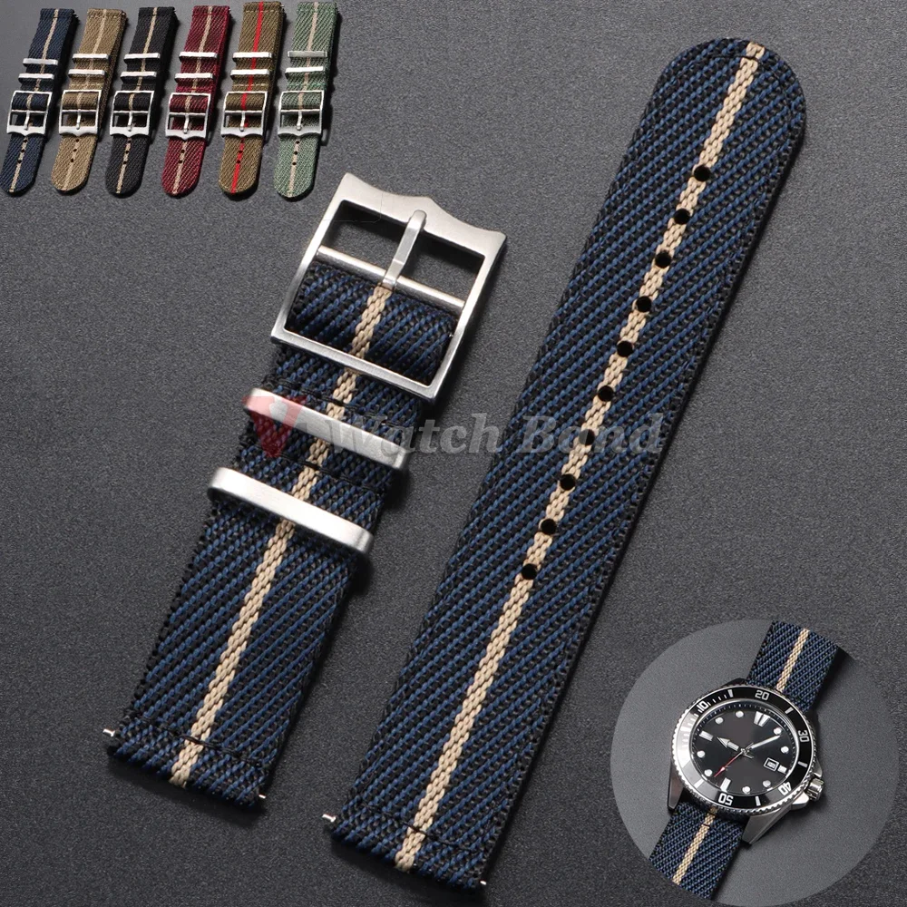 20 22mm Nylon Strap for Tudor  - Nylon Nato Strap review and price