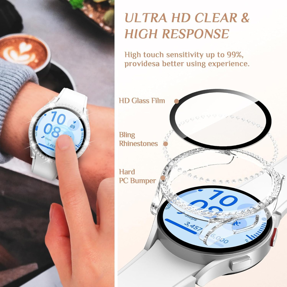 Bling Case for Samsung Galaxy  - Accessories For Galaxy Watch 5 review and price