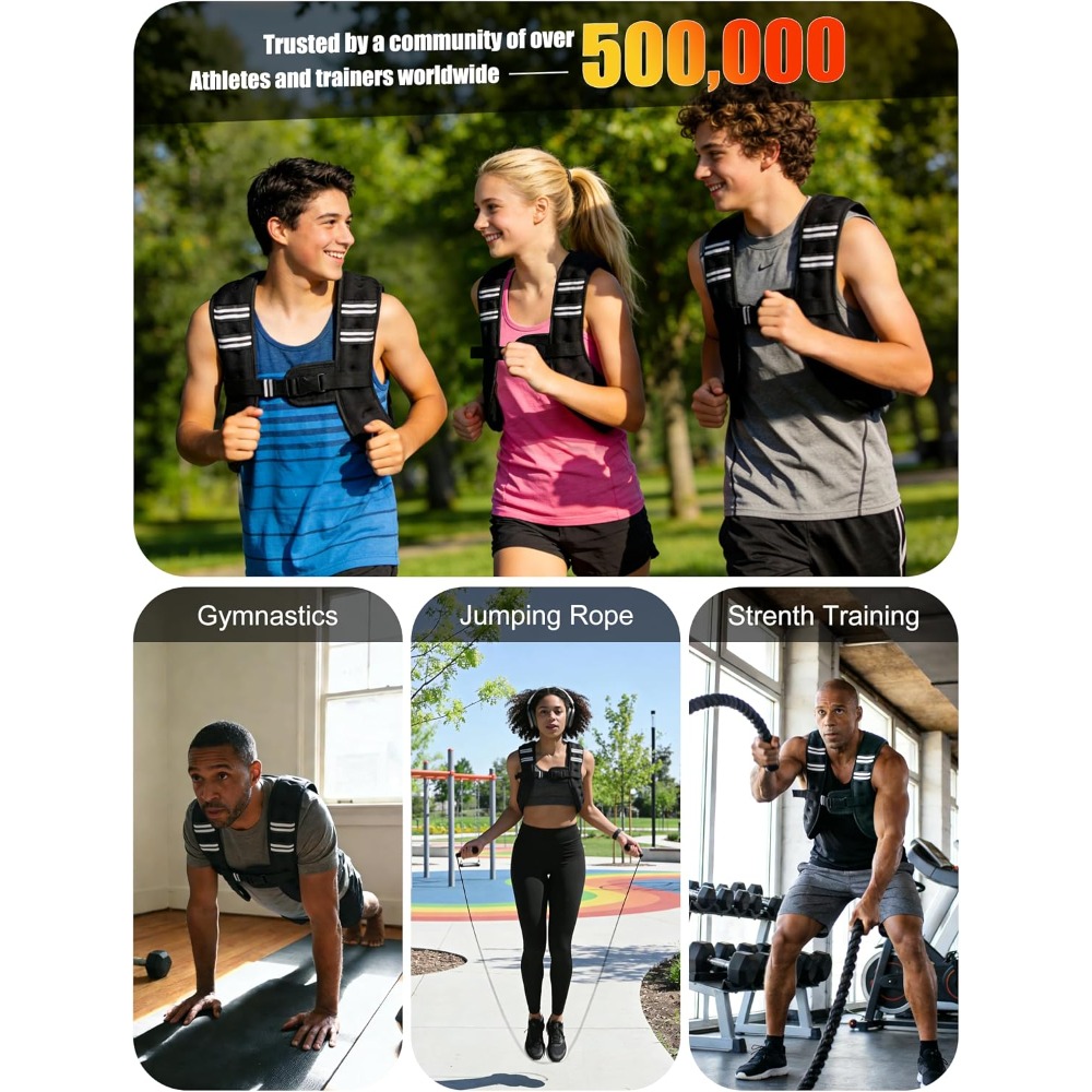 Fitness Weighted Vest Pre-Fill - Rugged Sport Strap review and price