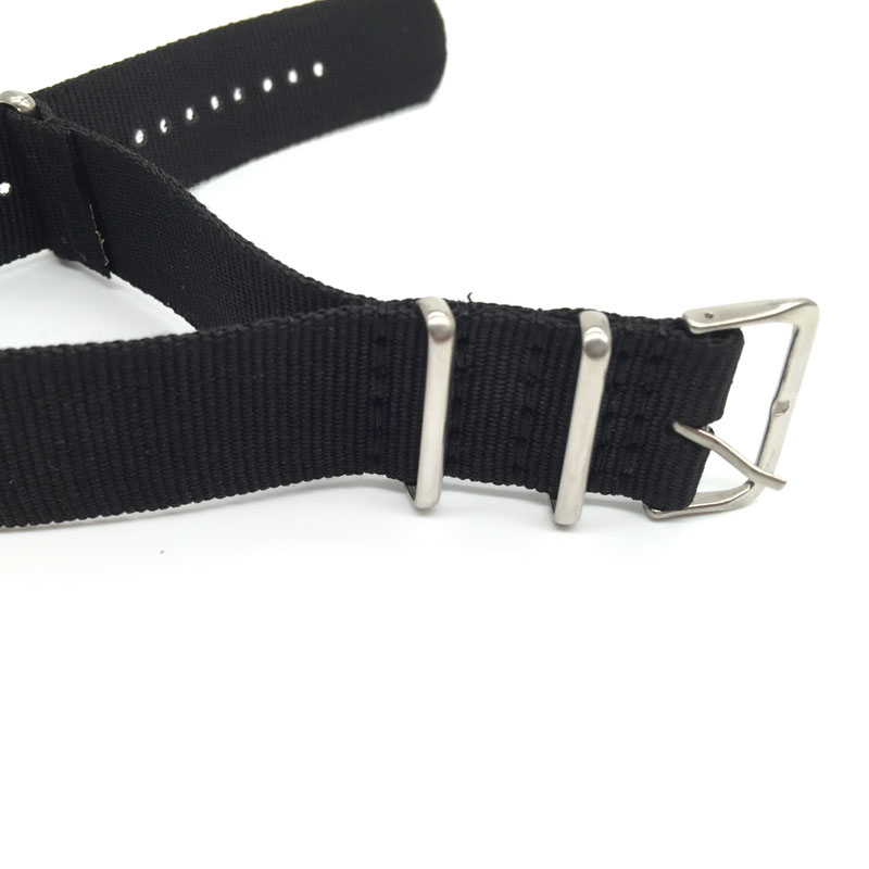 Black Nylon Strap for 16mm 18m - Nylon Nato Strap review and price