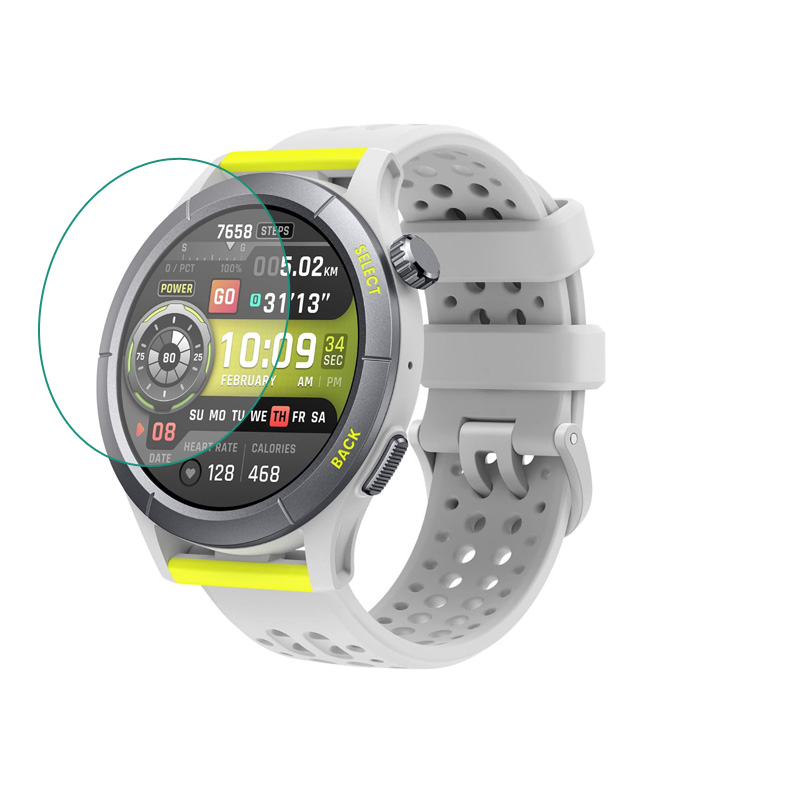 Hard Glass Smartwatch HD Clear - Amazfit Smartwatch Accessories review and price