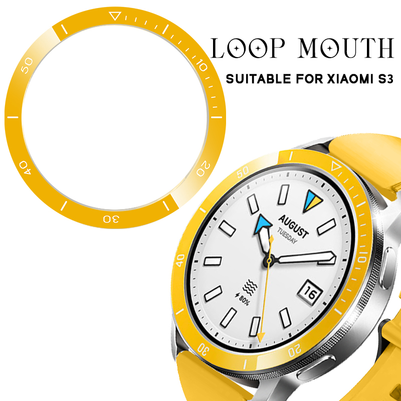 Bezel Ring For Xiaomi Watch S3 - Xiaomi Smartwatch S4 Accessories review and price