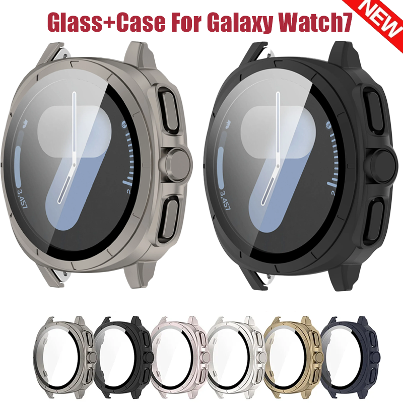 Glass+Case For Samsung Galaxy  - Samsung Smartwatch Accessories review and price