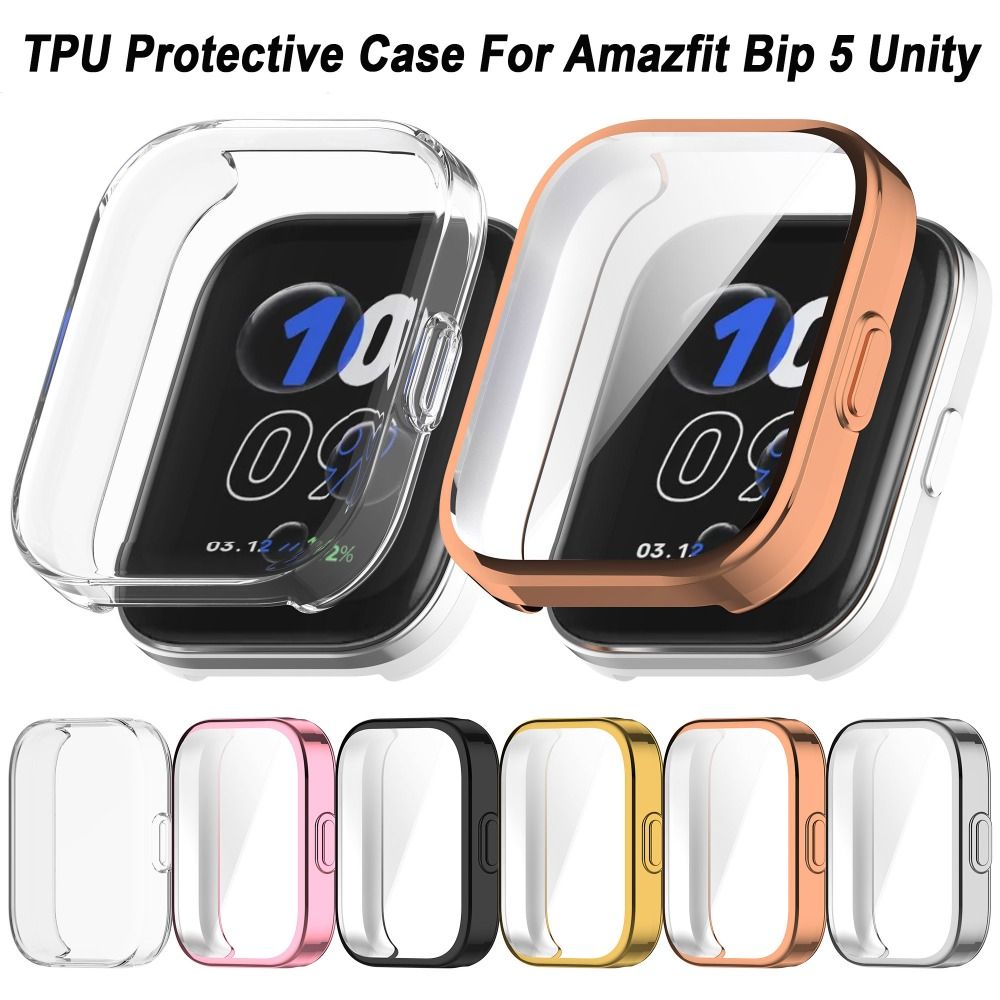 Full Cover TPU Case Anti-scrat - Amazfit Smartwatch Accessories review and price