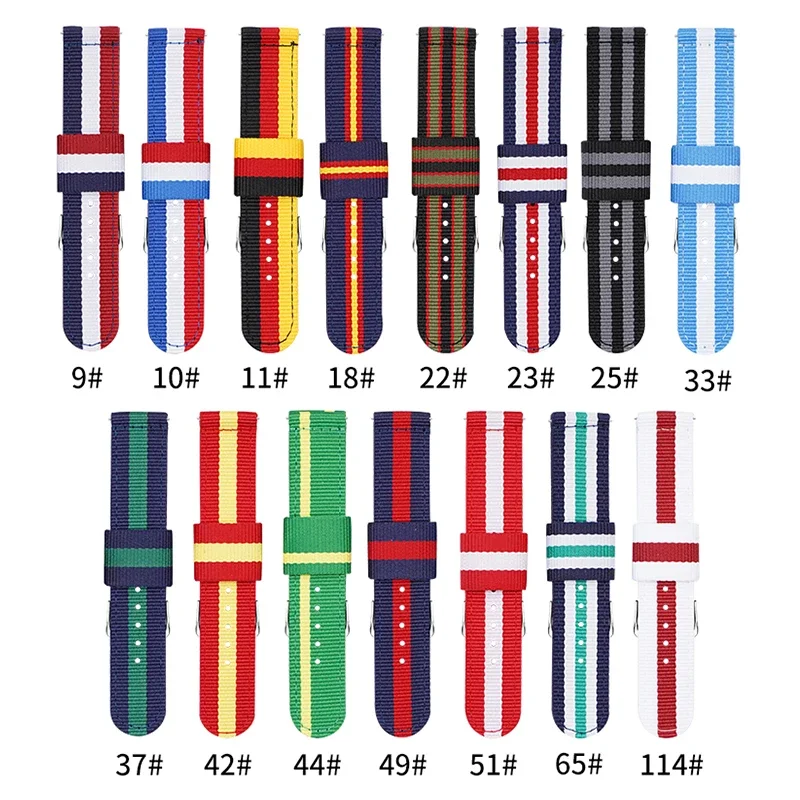 20mm 22mm Woven Nylon Strap fo - Nylon Nato Strap review and price