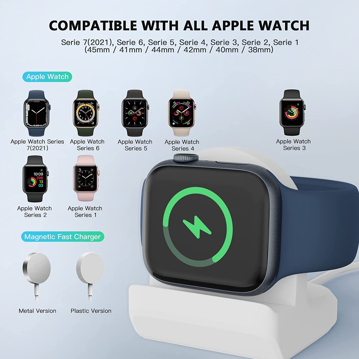 Silicone Charger Stand for App - Watch Charging Dock review and price