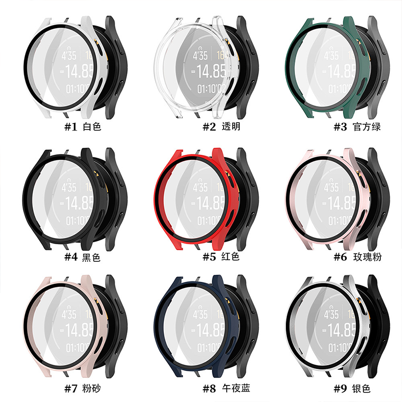 Tempered Glass+PC Case for Sam - Accessories For Galaxy Watch 5 review and price