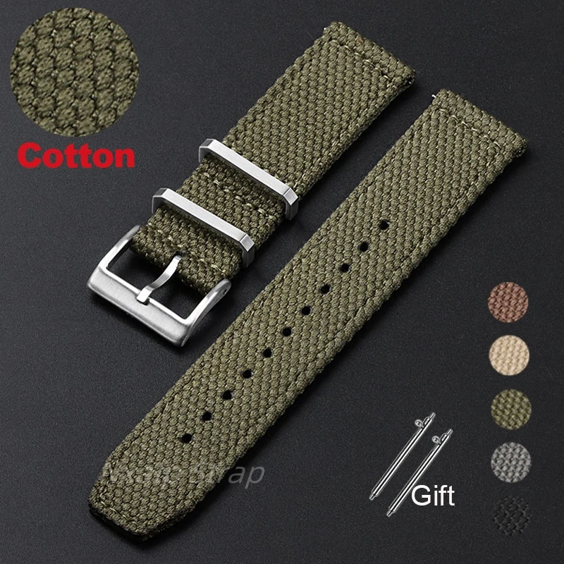 20mm 22mm Nylon Cotton Watch S - Nylon Nato Strap review and price