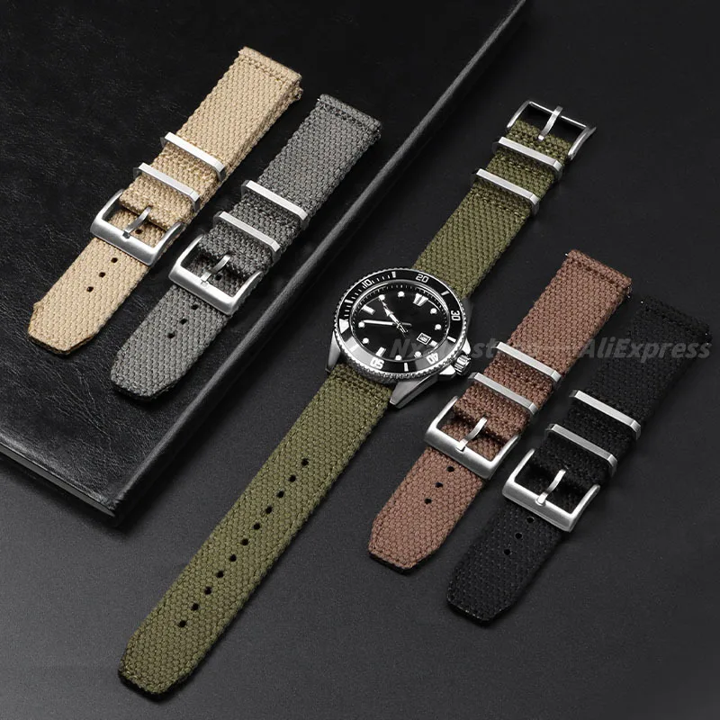 20mm 22mm Nylon Cotton Watch S - Nylon Nato Strap review and price