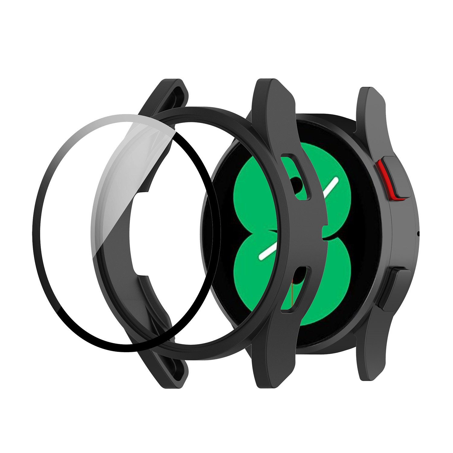 Glass+Case for samsung Galaxy  - Accessories For Galaxy Watch 5 review and price
