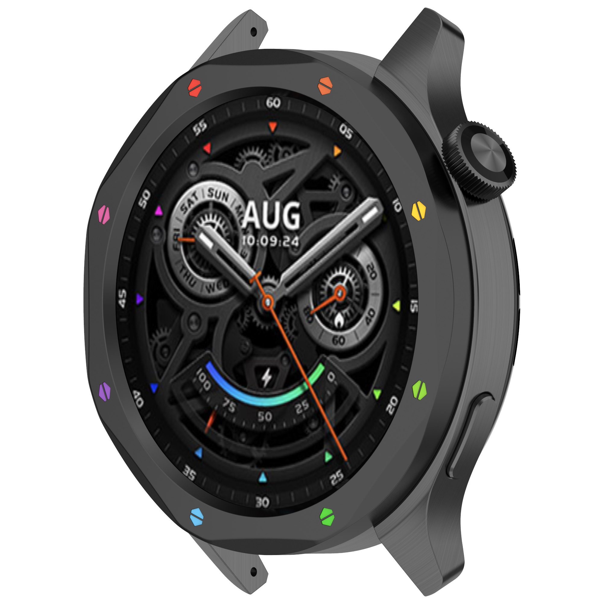 Metal Bezel Ring Case For Xiao - Xiaomi Smartwatch S4 Accessories review and price