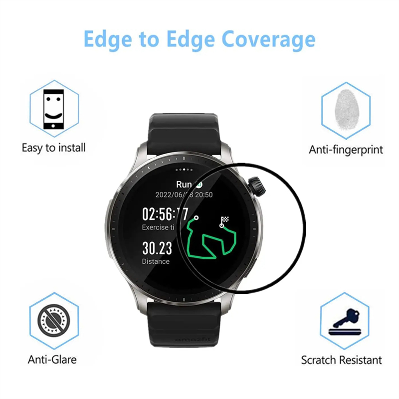 For Amazfit GTR 4 Screen Prote - Amazfit Smartwatch Accessories review and price