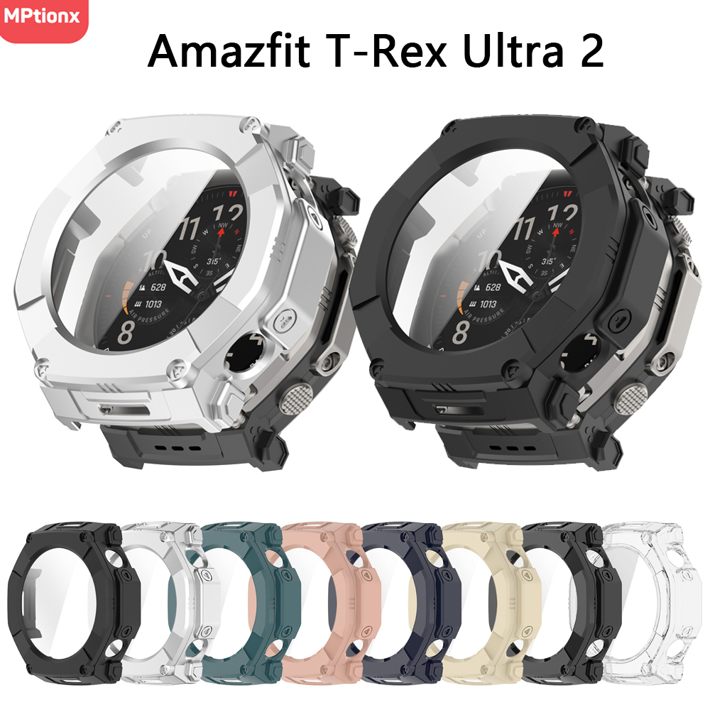 PC Case+Glass For Amazfit T-Re - Amazfit Smartwatch Accessories review and price