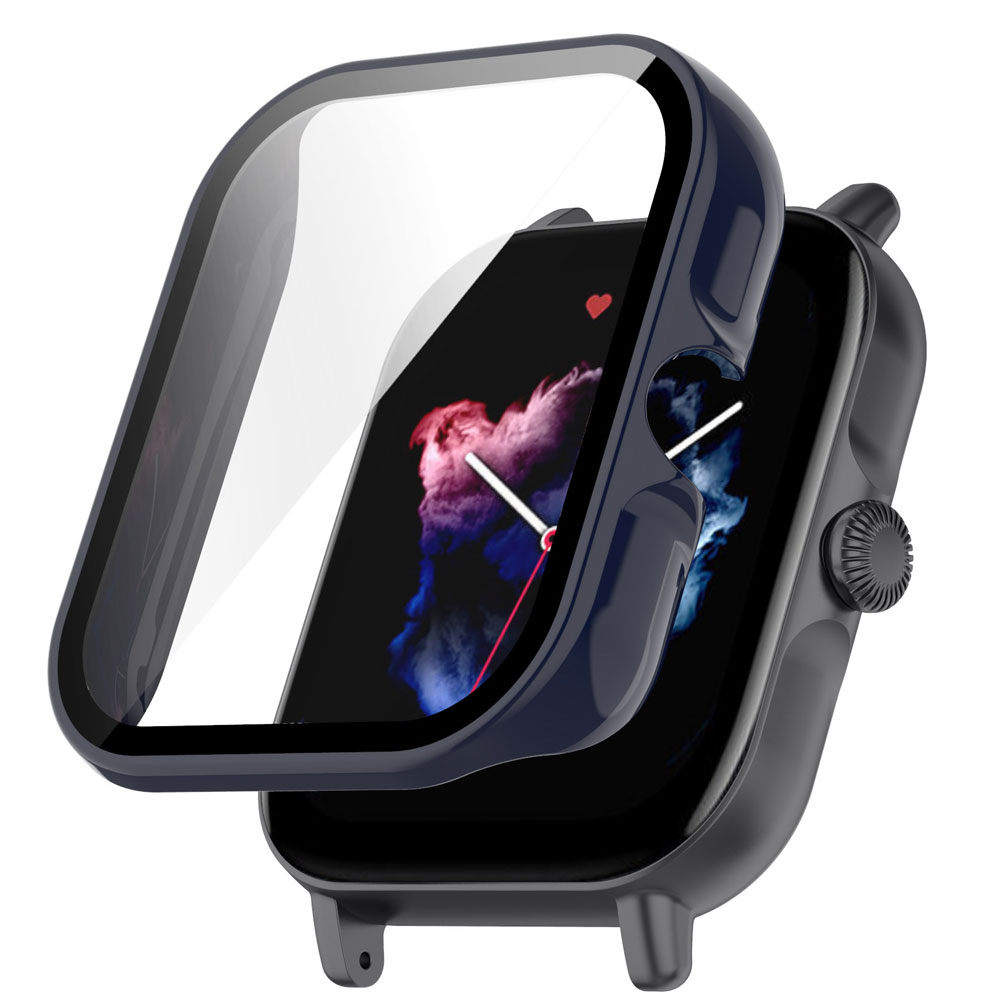 Case + Tempered Glass For Amaz - Amazfit Smartwatch Accessories review and price