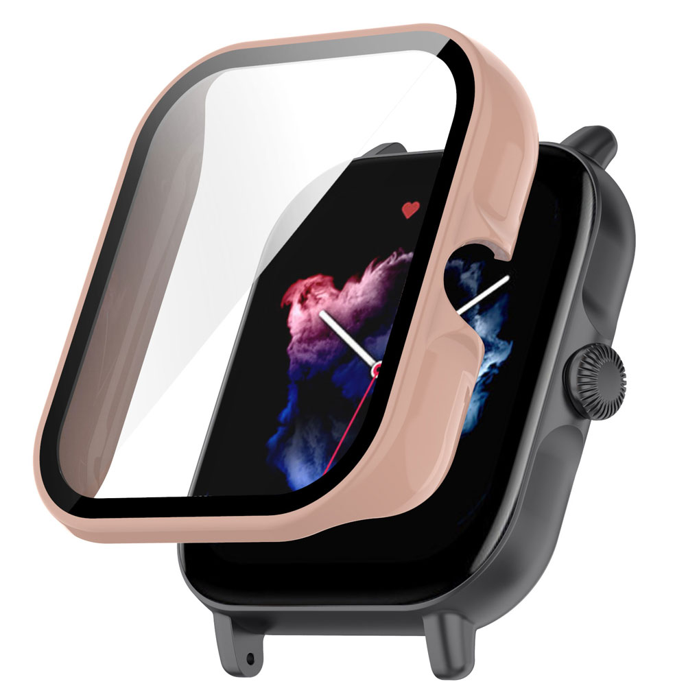 Case + Tempered Glass For Amaz - Amazfit Smartwatch Accessories review and price